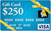 Free $250 Visa Gift Card*
